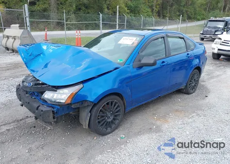 2010 Ford Focus Ses из США, поврежденный, VIN 1FAHP3GN3AW154286